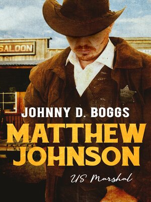 cover image of Matthew Johnson, US Marshal